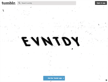 Tablet Screenshot of evntdy.tumblr.com