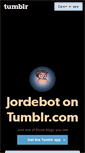Mobile Screenshot of jordebot.tumblr.com