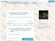 Tablet Screenshot of justintownesearle.tumblr.com