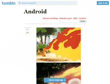 Tablet Screenshot of android473.tumblr.com