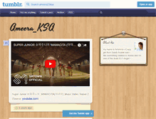 Tablet Screenshot of ameera23ksa.tumblr.com