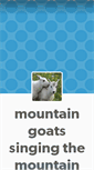 Mobile Screenshot of mountaingoatssingmountaingoats.tumblr.com