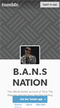 Mobile Screenshot of bansnation.tumblr.com