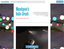 Tablet Screenshot of mandapensindiecrush.tumblr.com
