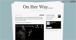 Desktop Screenshot of onherway.tumblr.com
