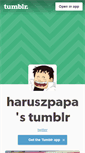 Mobile Screenshot of haruszpapa.tumblr.com