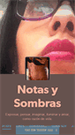 Mobile Screenshot of notasysombras.tumblr.com