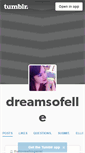 Mobile Screenshot of dreamsofelle.tumblr.com