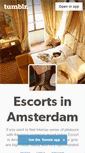 Mobile Screenshot of amsterdamescorts.tumblr.com
