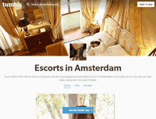 Tablet Screenshot of amsterdamescorts.tumblr.com