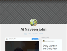 Tablet Screenshot of naveenjohn.tumblr.com