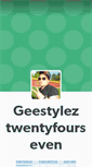 Mobile Screenshot of mrgeestylez.tumblr.com