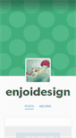 Mobile Screenshot of enjoi.tumblr.com