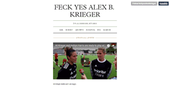 Desktop Screenshot of feckyesalexbkrieger.tumblr.com