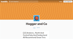Desktop Screenshot of hoggerandco.tumblr.com