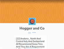 Tablet Screenshot of hoggerandco.tumblr.com