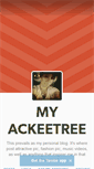 Mobile Screenshot of myackeetree.tumblr.com