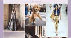 Desktop Screenshot of lillyunique.tumblr.com