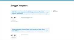 Desktop Screenshot of bloggertemplates.tumblr.com