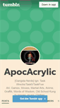 Mobile Screenshot of apocacrylic.tumblr.com