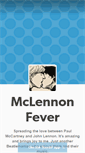 Mobile Screenshot of mclennongetsmewet.tumblr.com