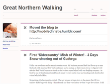 Tablet Screenshot of greatnorthernwalking.tumblr.com