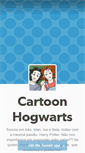 Mobile Screenshot of cartoonhogwarts.tumblr.com