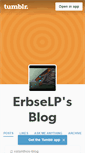 Mobile Screenshot of erbselp.tumblr.com