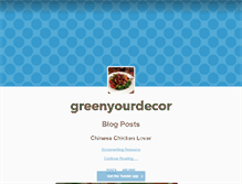 Tablet Screenshot of greenyourdecor.tumblr.com