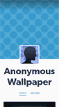 Mobile Screenshot of anonymouswallpaper.tumblr.com