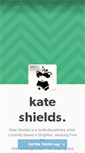 Mobile Screenshot of kateshields.tumblr.com