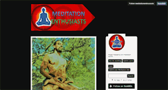 Desktop Screenshot of meditationenthusiasts.tumblr.com