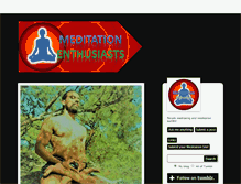 Tablet Screenshot of meditationenthusiasts.tumblr.com