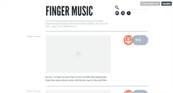 Desktop Screenshot of fingermusic.tumblr.com