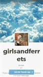 Mobile Screenshot of girlsandferrets.tumblr.com