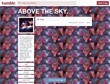 Tablet Screenshot of abovethesky.tumblr.com