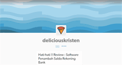 Desktop Screenshot of deliciouskristen.tumblr.com