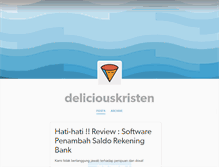 Tablet Screenshot of deliciouskristen.tumblr.com