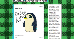 Desktop Screenshot of crayonadventures.tumblr.com