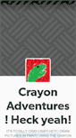 Mobile Screenshot of crayonadventures.tumblr.com