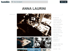 Tablet Screenshot of annalaurini.tumblr.com