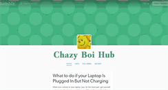 Desktop Screenshot of chazyboi.tumblr.com