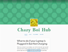 Tablet Screenshot of chazyboi.tumblr.com