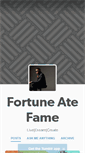 Mobile Screenshot of fortuneandfame.tumblr.com