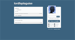 Desktop Screenshot of lordfaptaguise.tumblr.com