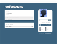 Tablet Screenshot of lordfaptaguise.tumblr.com