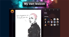 Desktop Screenshot of lilmisslexicon.tumblr.com