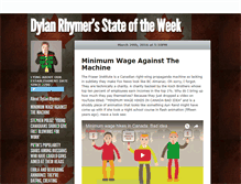 Tablet Screenshot of dylanrhymersstateoftheweek.tumblr.com