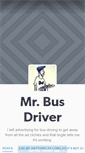 Mobile Screenshot of mrbusdriver.tumblr.com