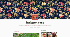 Desktop Screenshot of independentt.tumblr.com